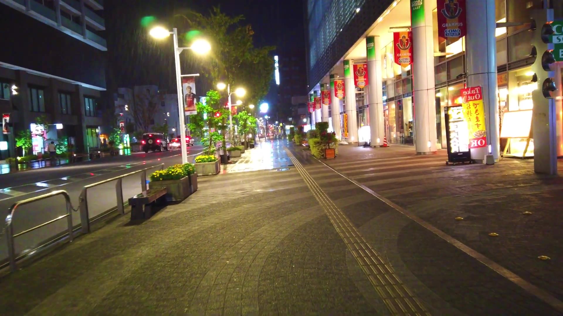 雨声助眠20——名古屋丰田市居民区雨夜散步 日本街景