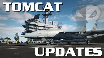 Download Video: 【DCS World】F-14 免费任务 & 航母新涂装 & 战役升级 | Reflected Simulations