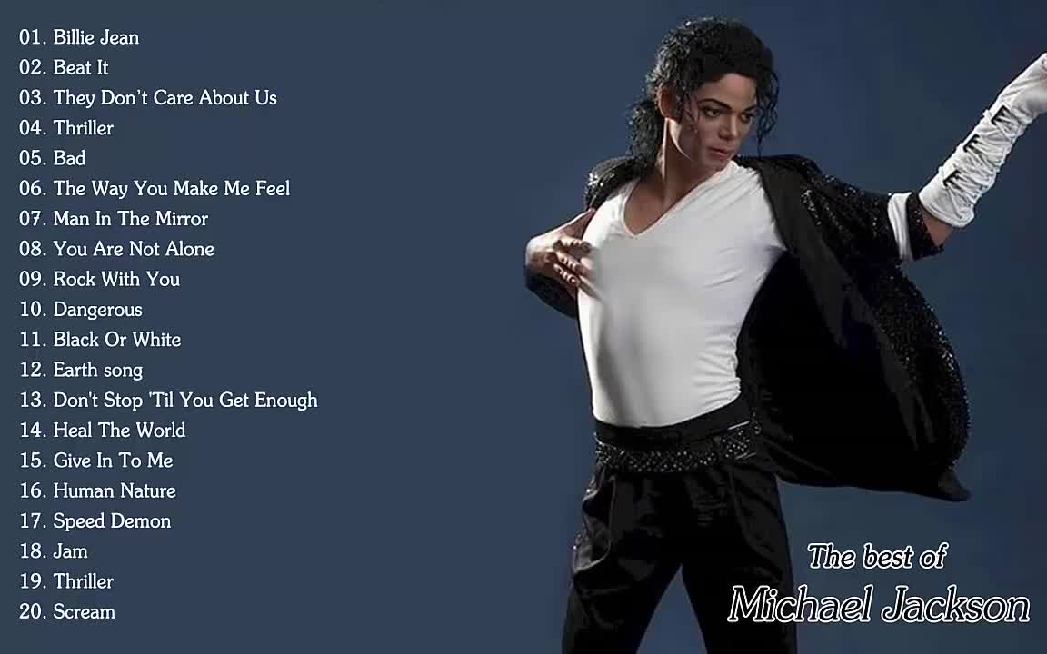 迈克尔杰克逊精选歌曲20首