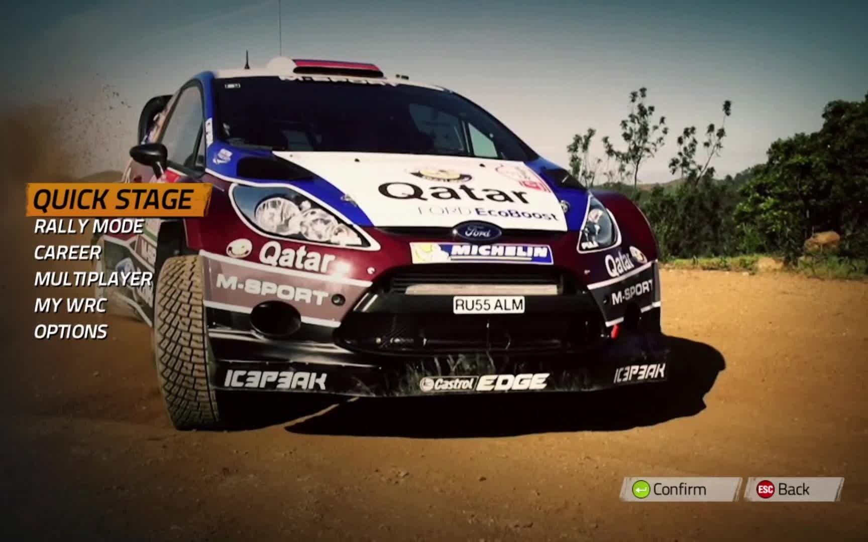 wrc 4 世界汽车拉力锦标赛4玩一盘快速游戏