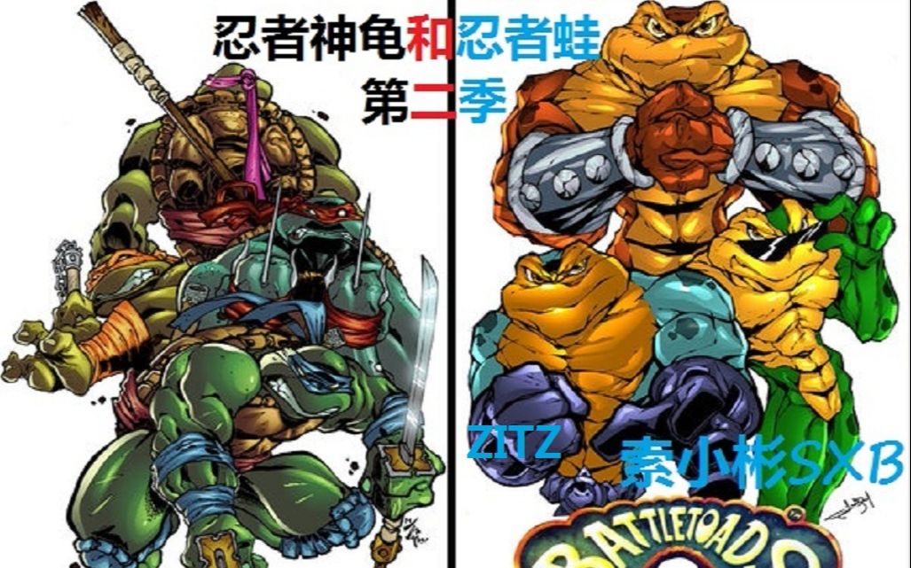 索小彬sxb-[bor]《忍者神龜和忍者蛙》(2018)之zitz,battletoads&