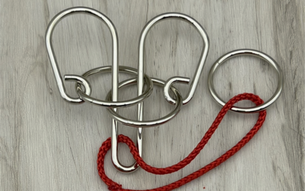 经典烧脑拓扑学玩具,锻炼逻辑思维及动手动脑能力