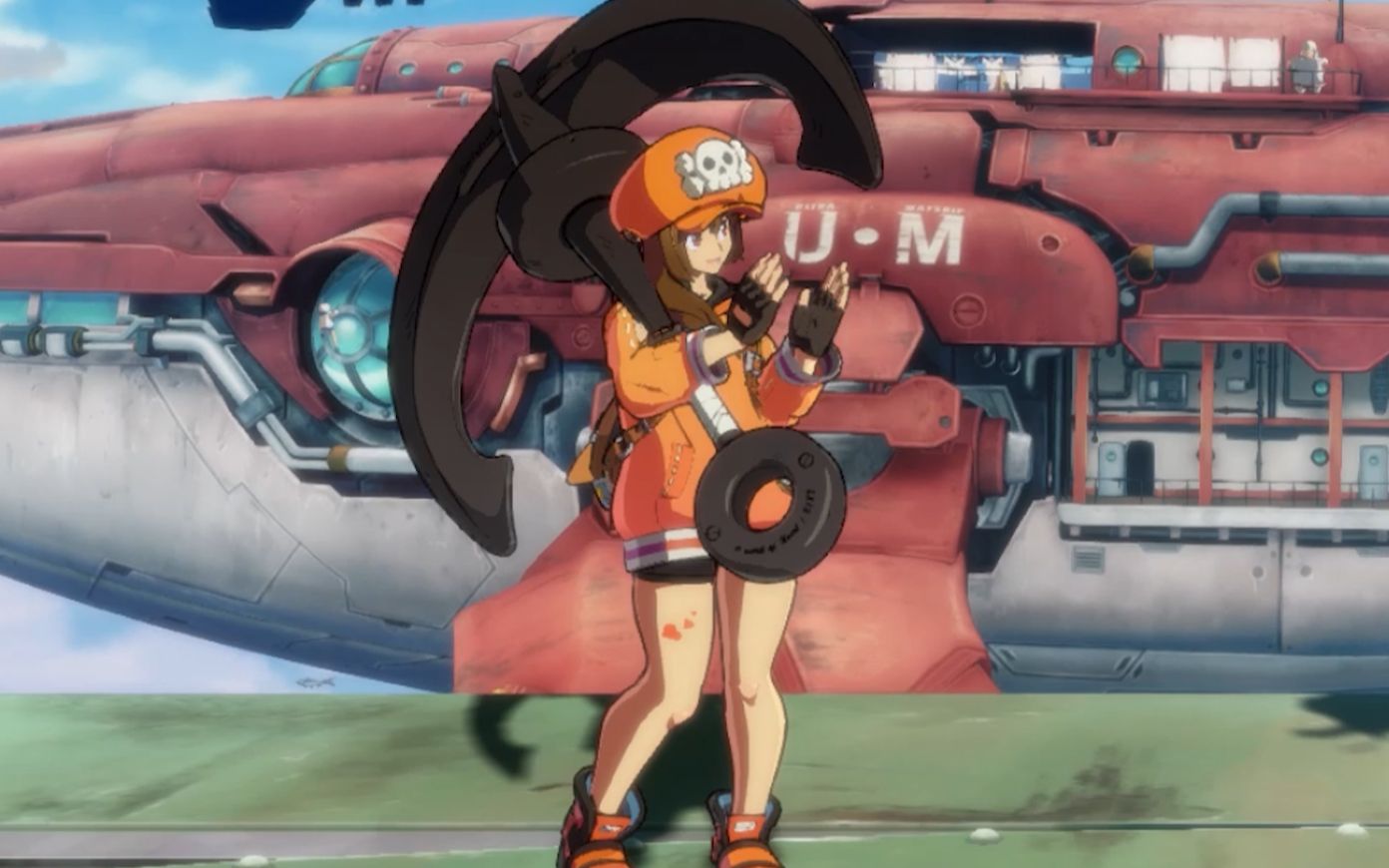 【罪恶装备strive】may动作细节慢镜头