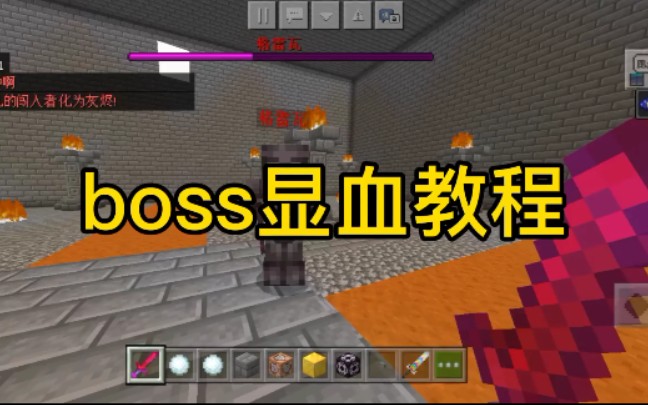 boss显血指令教程教学