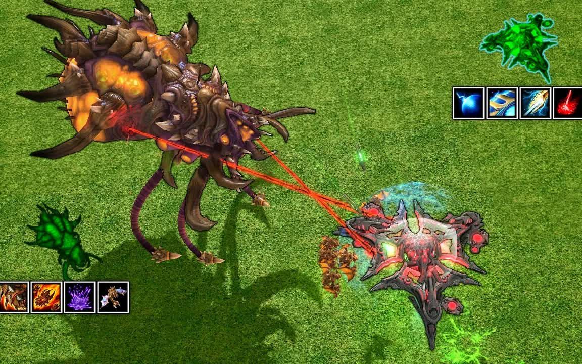 星际争霸2 - 塔达林母舰 vs 利维坦