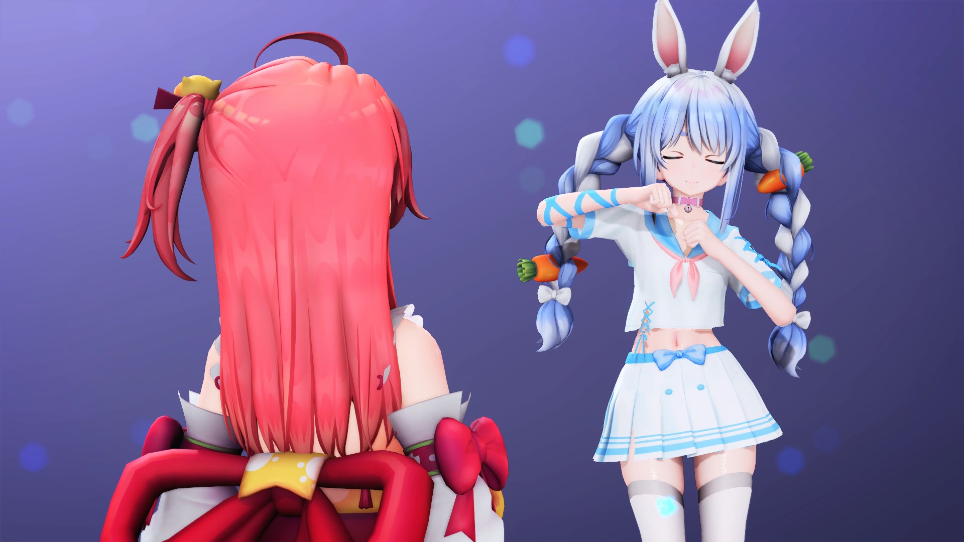 【兔田佩克拉】鹿乃子乃子虎视眈眈