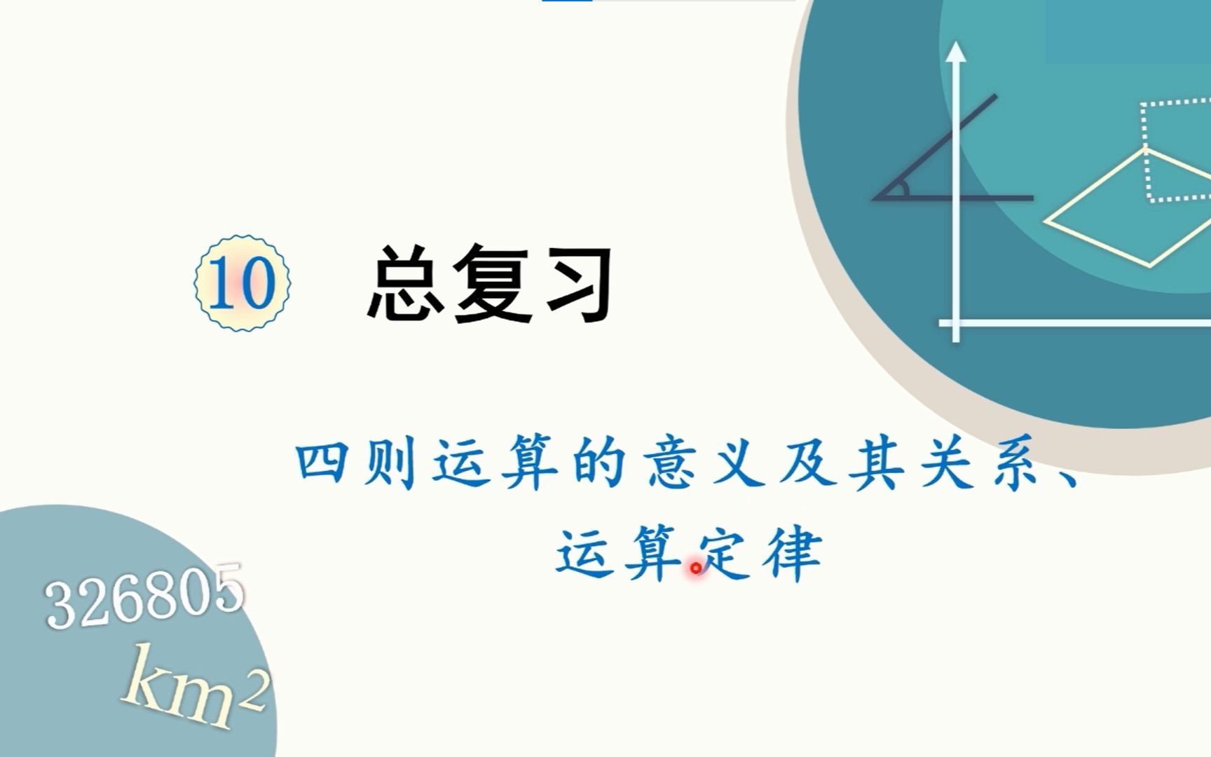 [图]人教版数学四年级下册 第十章 1.四则运算的意义及其关系、运算定律