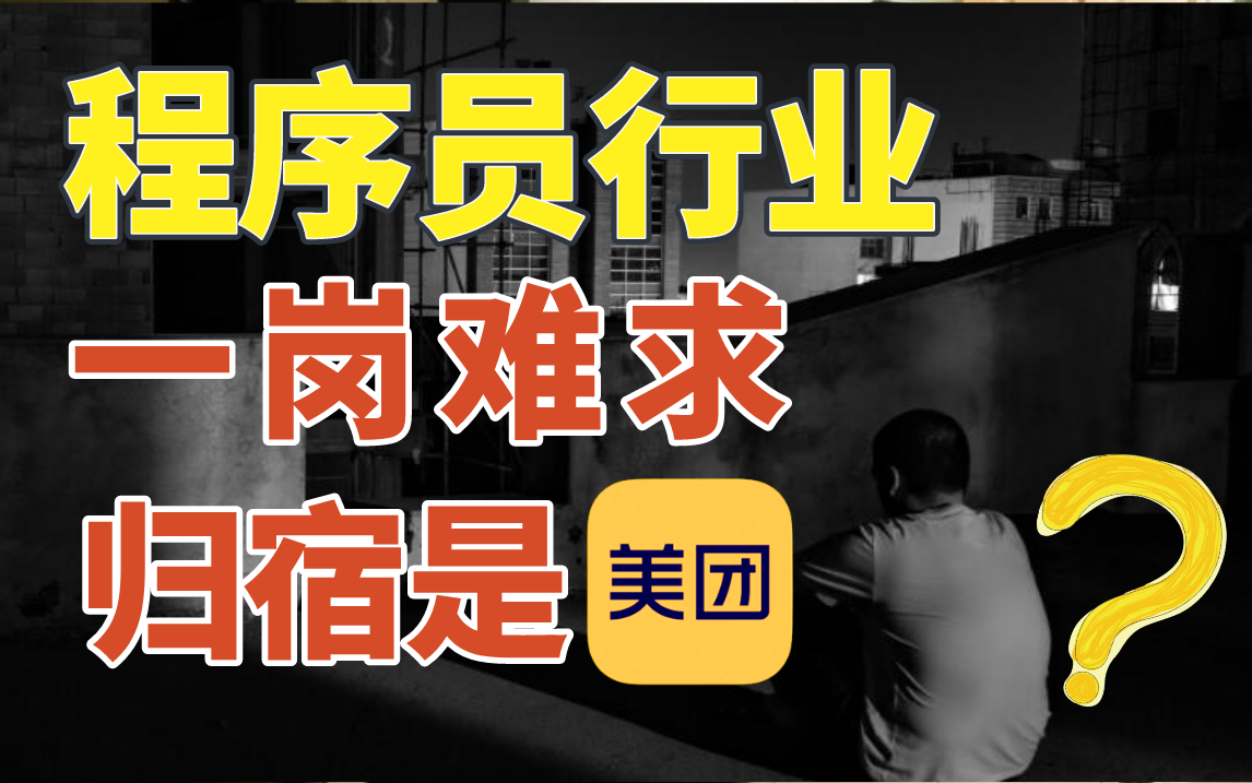 ”一岗难求“!IT互联网行业真的烂透了吗,2023程序员的出路在哪里?马士兵告诉你程序员的自救指南!哔哩哔哩bilibili