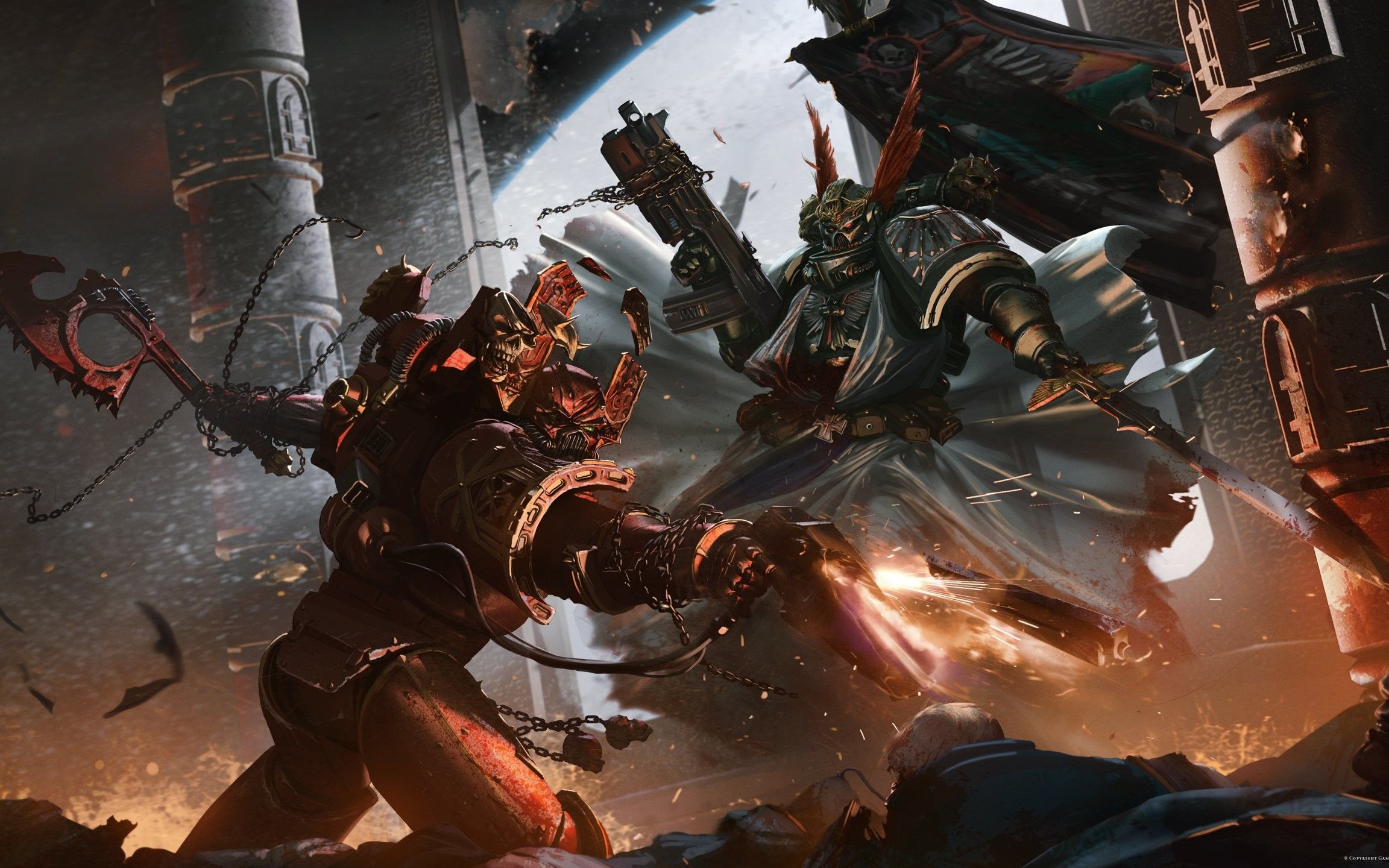 战锤40k混剪—吾乃寂灭,吾乃信念,吾乃帝国之盾!