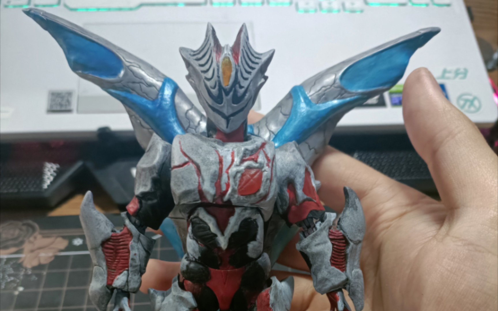 自改shf基里艾洛德二代 阎魔战士 恶魔人迪迦奥特曼