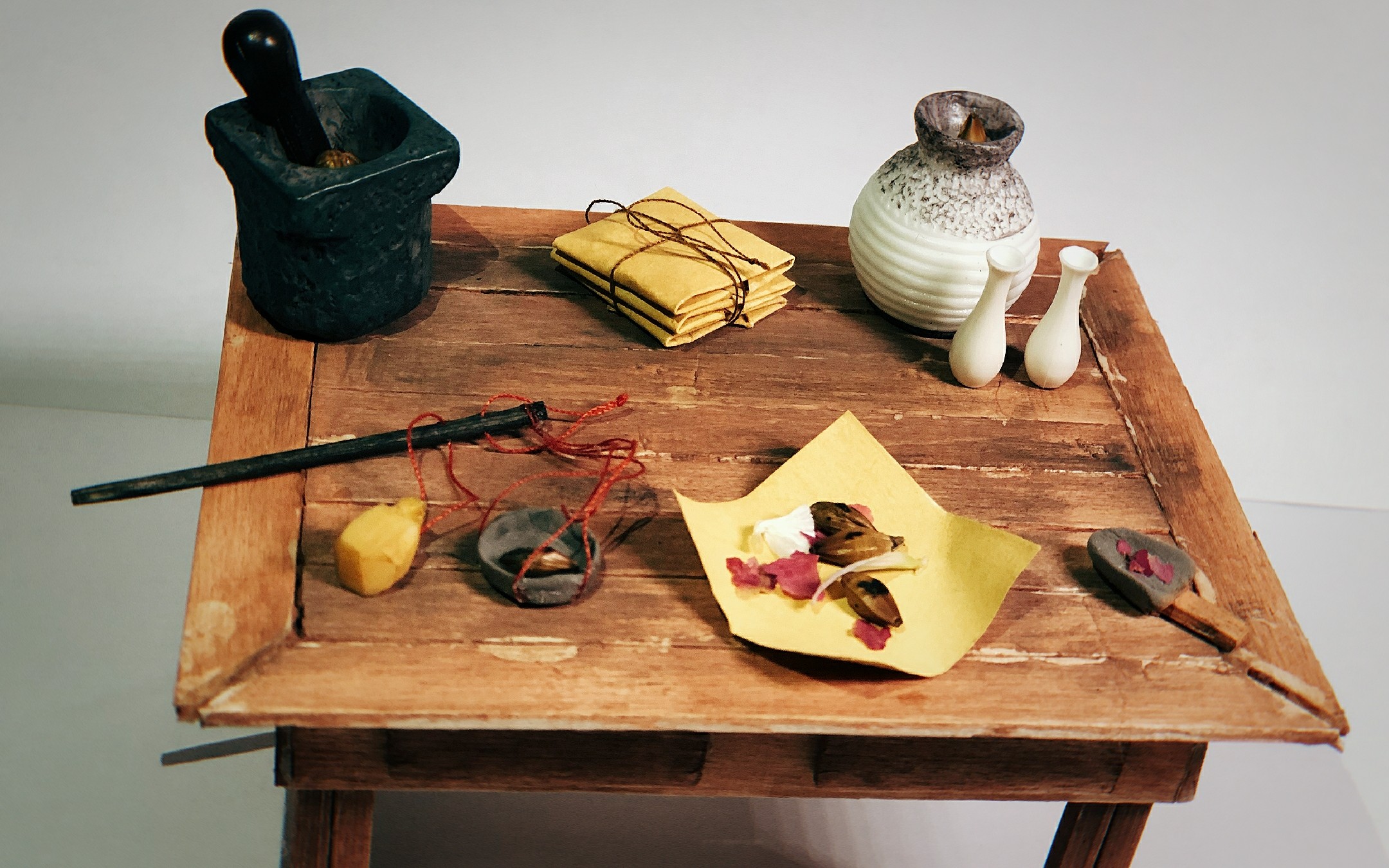 【微缩】一方小小的中药铺子.