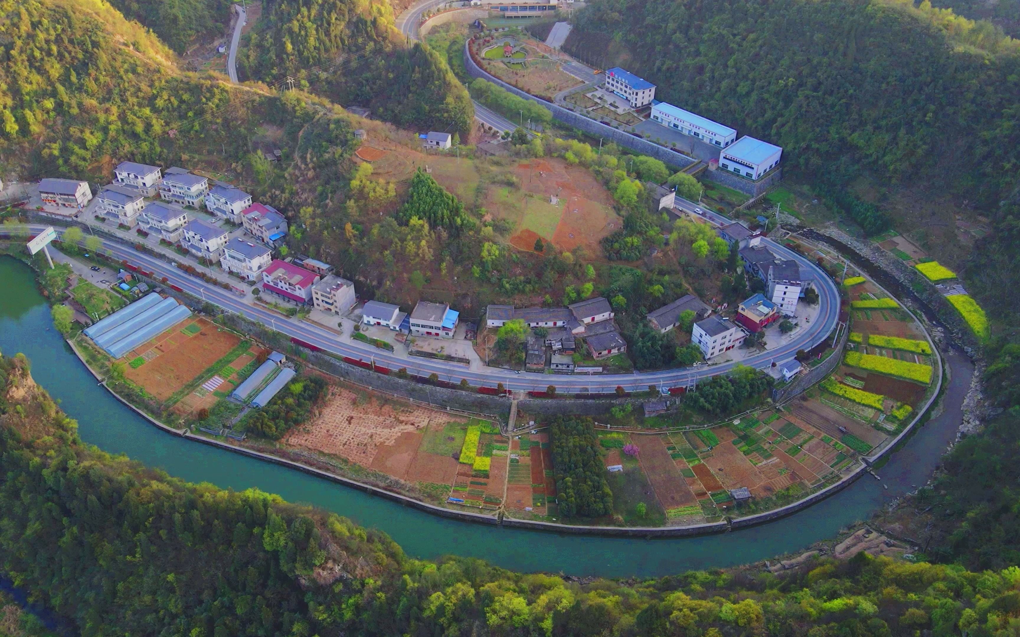 大疆air2 新手航拍练习. 湖北 十堰.