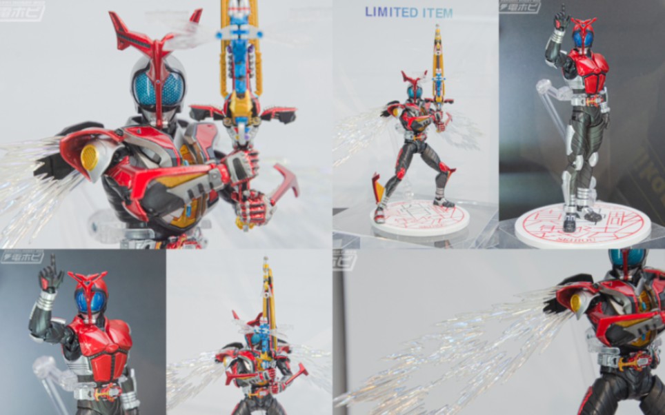 万代shf真骨雕10周年展(电击hobby媒体实拍图)假面骑士kabuto 骑士