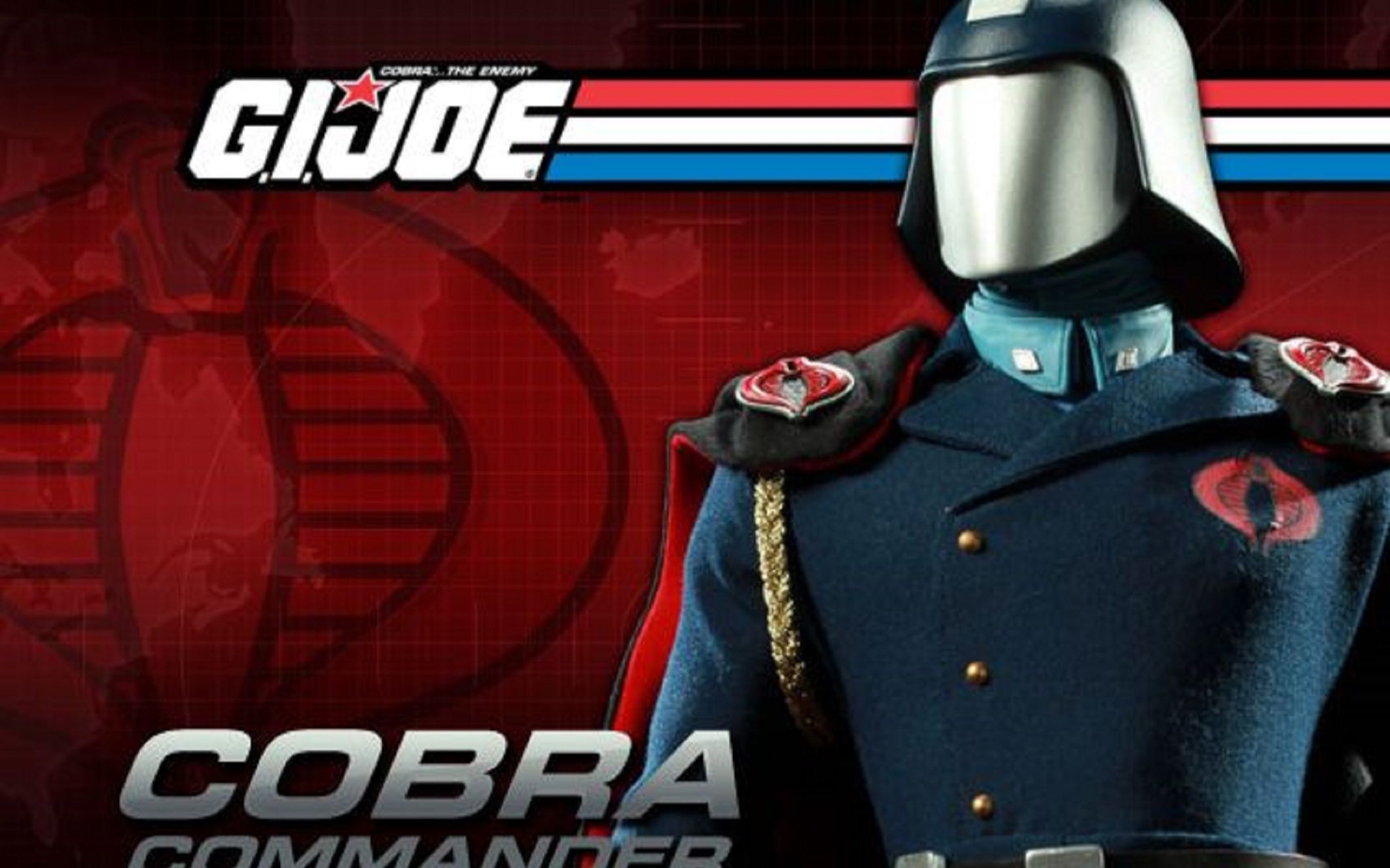 gijoe cobra commander gi joe premium format by sideshow