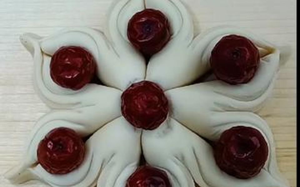 快过年了枣馍馍做