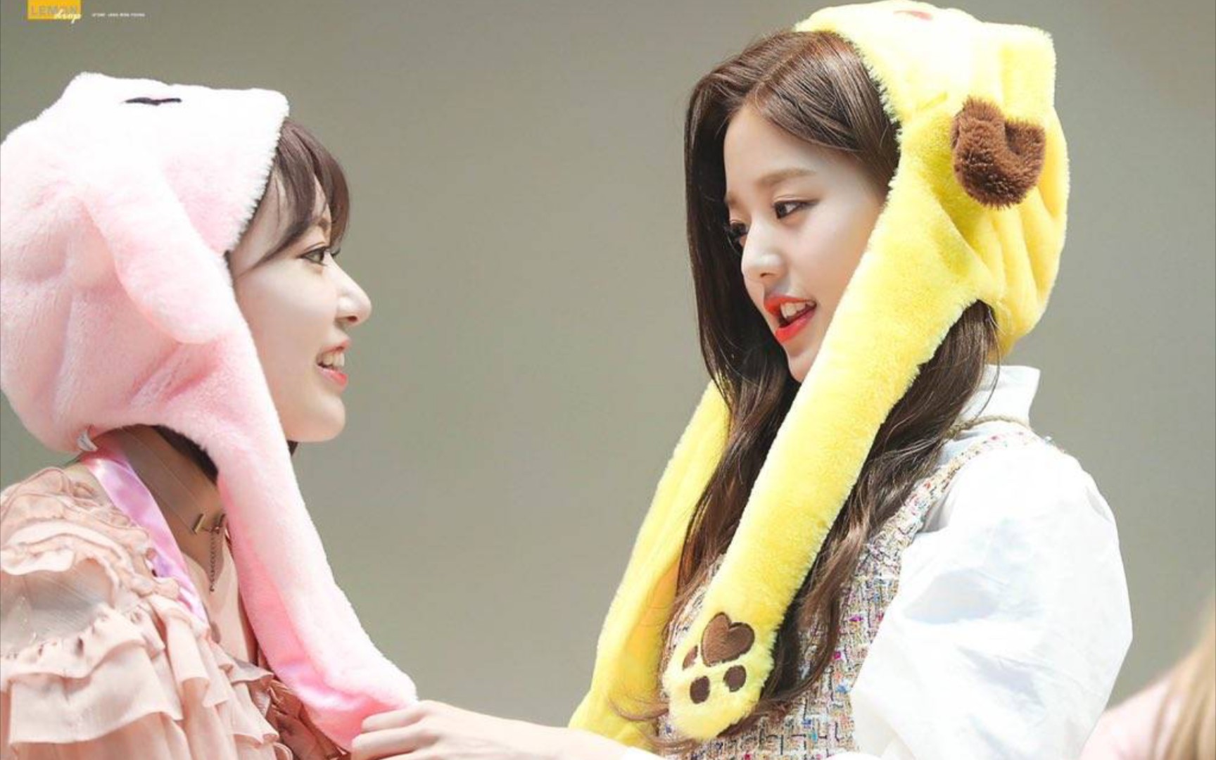 [张元英×宫脇咲良]izone元樱也是甜甜的!