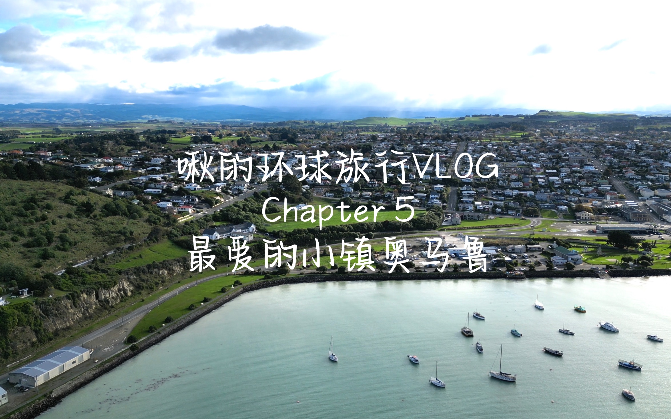 环球旅行VLOG:新西兰小镇奥马鲁看企鹅和海豹哔哩哔哩bilibili