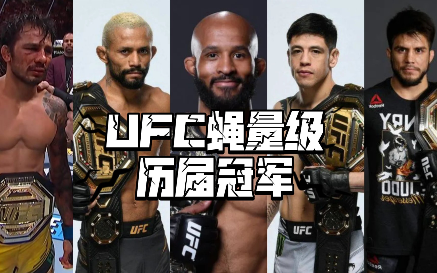 UFC蝇量级历届冠军!以及蝇量级史上最强!哔哩哔哩bilibili