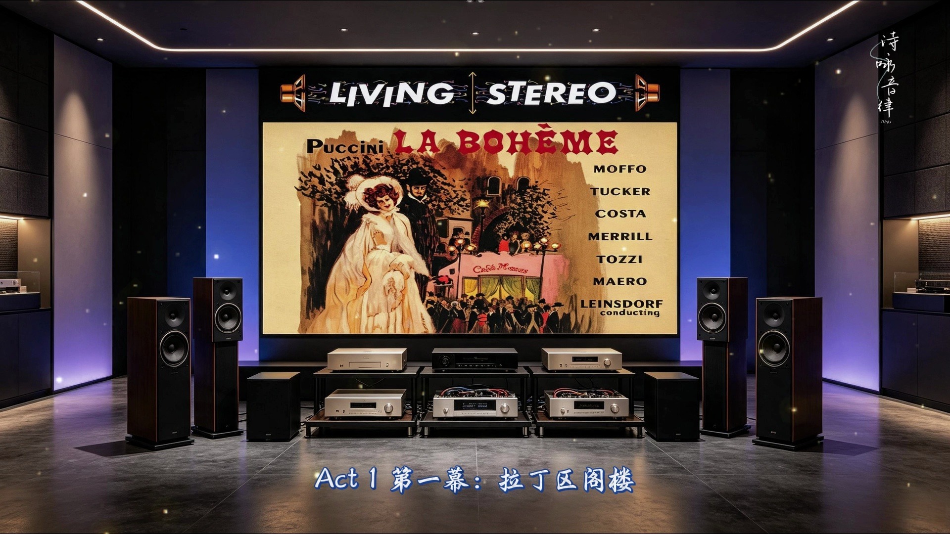 【索尼hires专辑】《普契尼：波希米亚人》歌剧CD43🎧HiFi古典音乐🔊