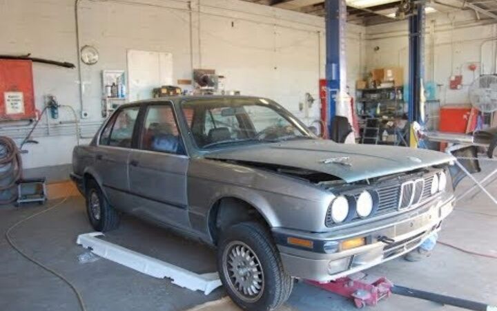 图片实录 修复一辆宝马BMW E30 M Tech II哔哩哔哩bilibili