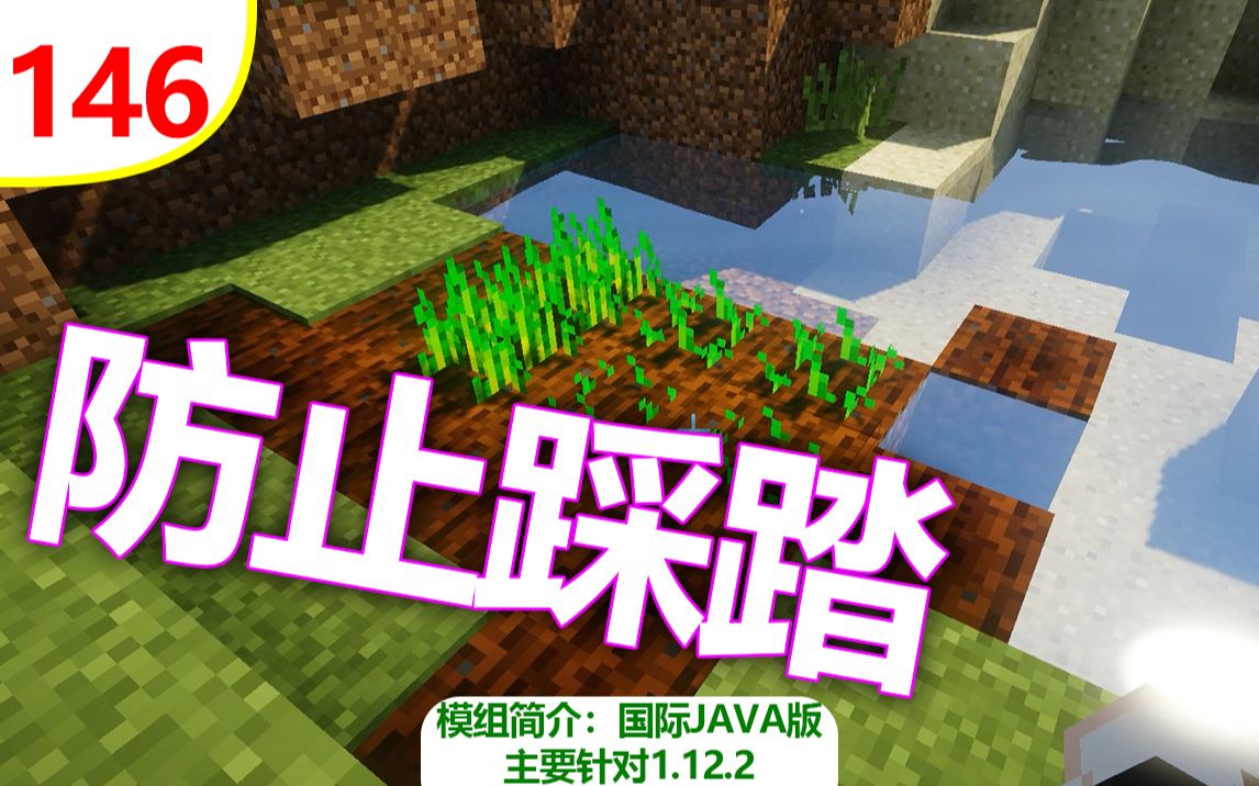 【我的世界】防止踩踏（常用模组简介 #146）（主要针对1.12.2）