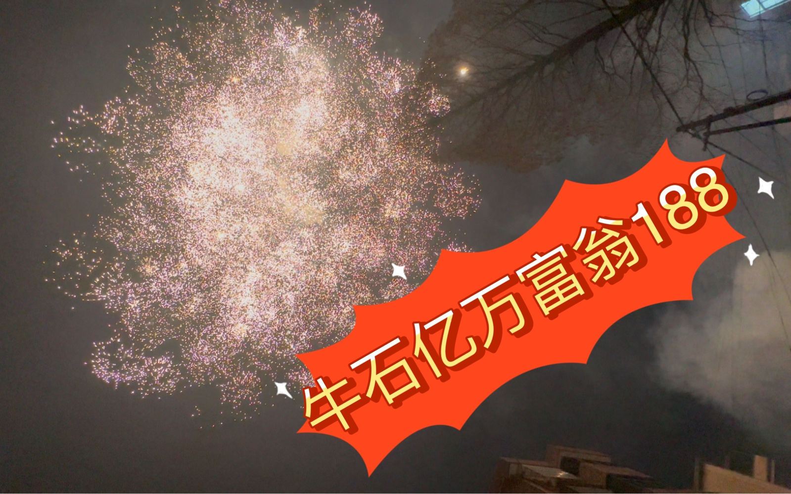 460元的牛石亿万富翁,188发组合.新年快乐!