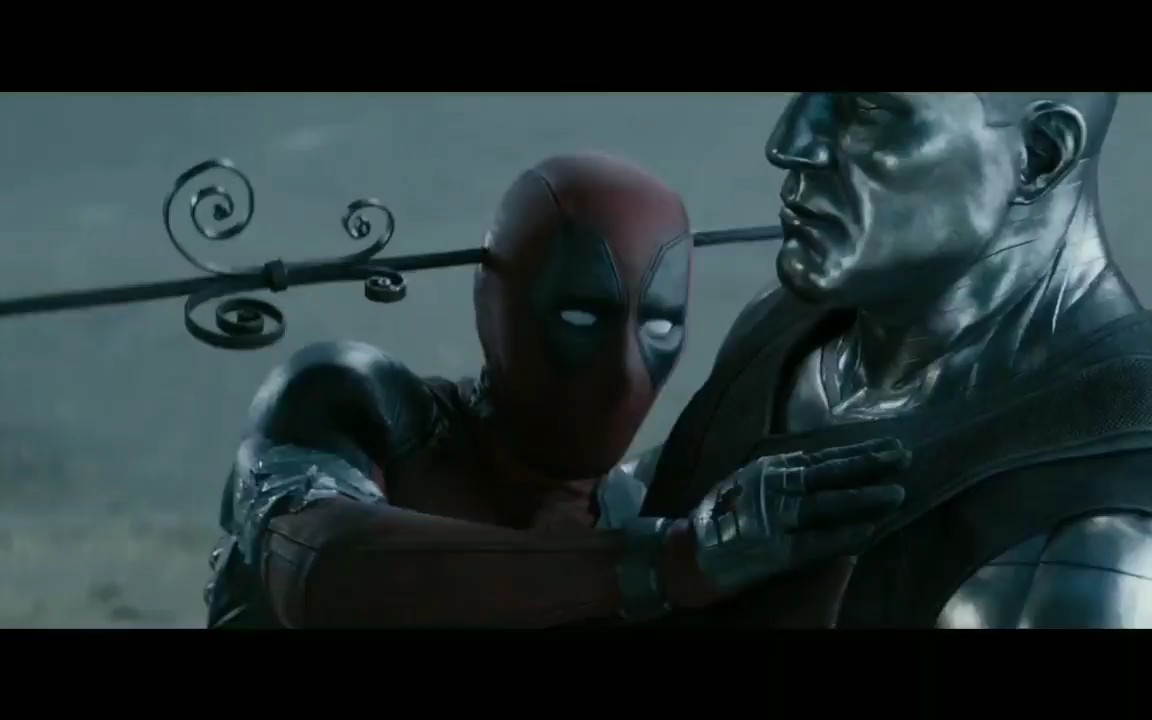 【钢贱cp】死侍2/神仙cp 贱贱和钢力士/这段真的笑死 贱贱还是一如