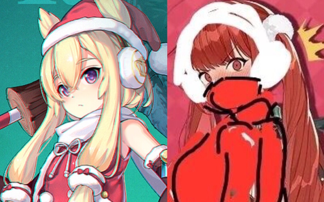 碧蓝航线厌战火奴鲁鲁圣诞皮肤立绘模型台词展示