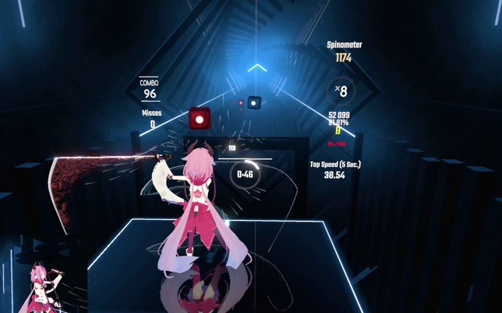 clearest blue (gryffin remix) – chvrches--节奏光剑 反手握法 第