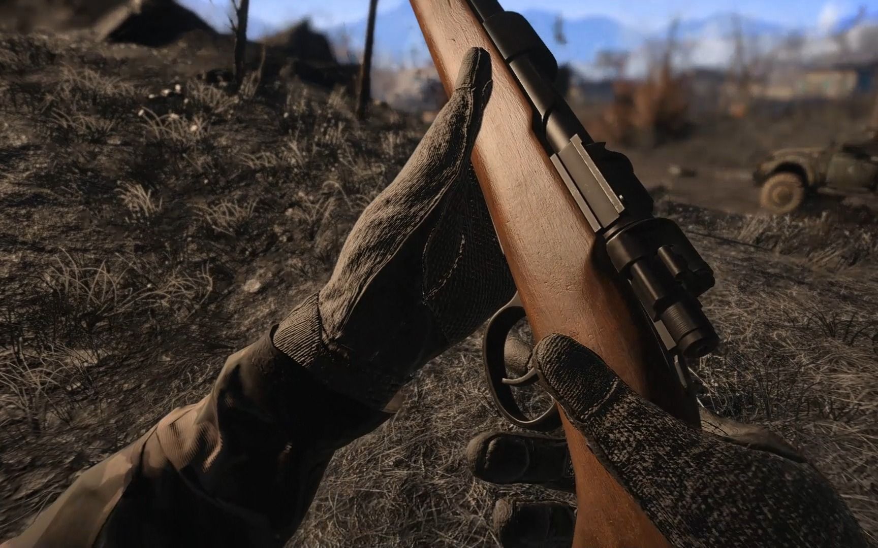 【辐射4】原创kar98k检视动画 - wip