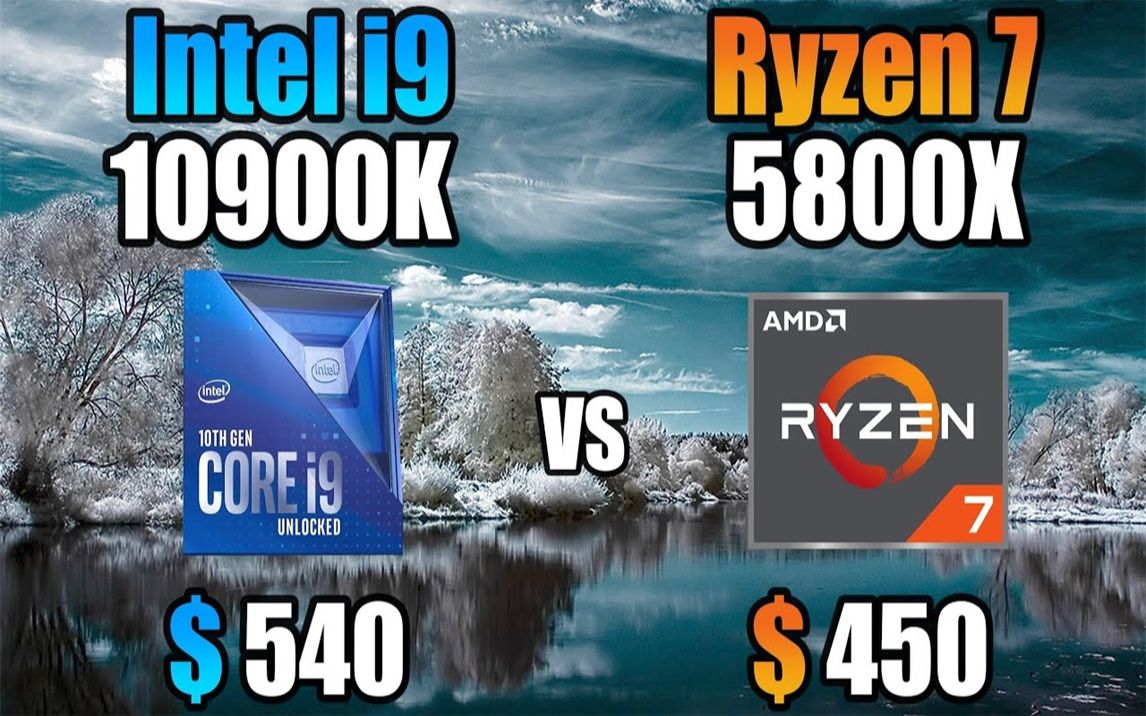r7 5800x 4.8ghz vs i9-10900k 5.