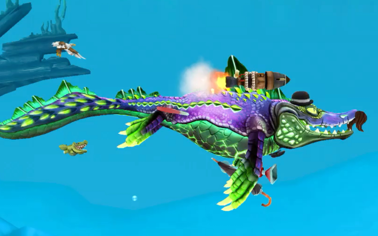 饥饿鲨解析:快跑先生(蛇龙)