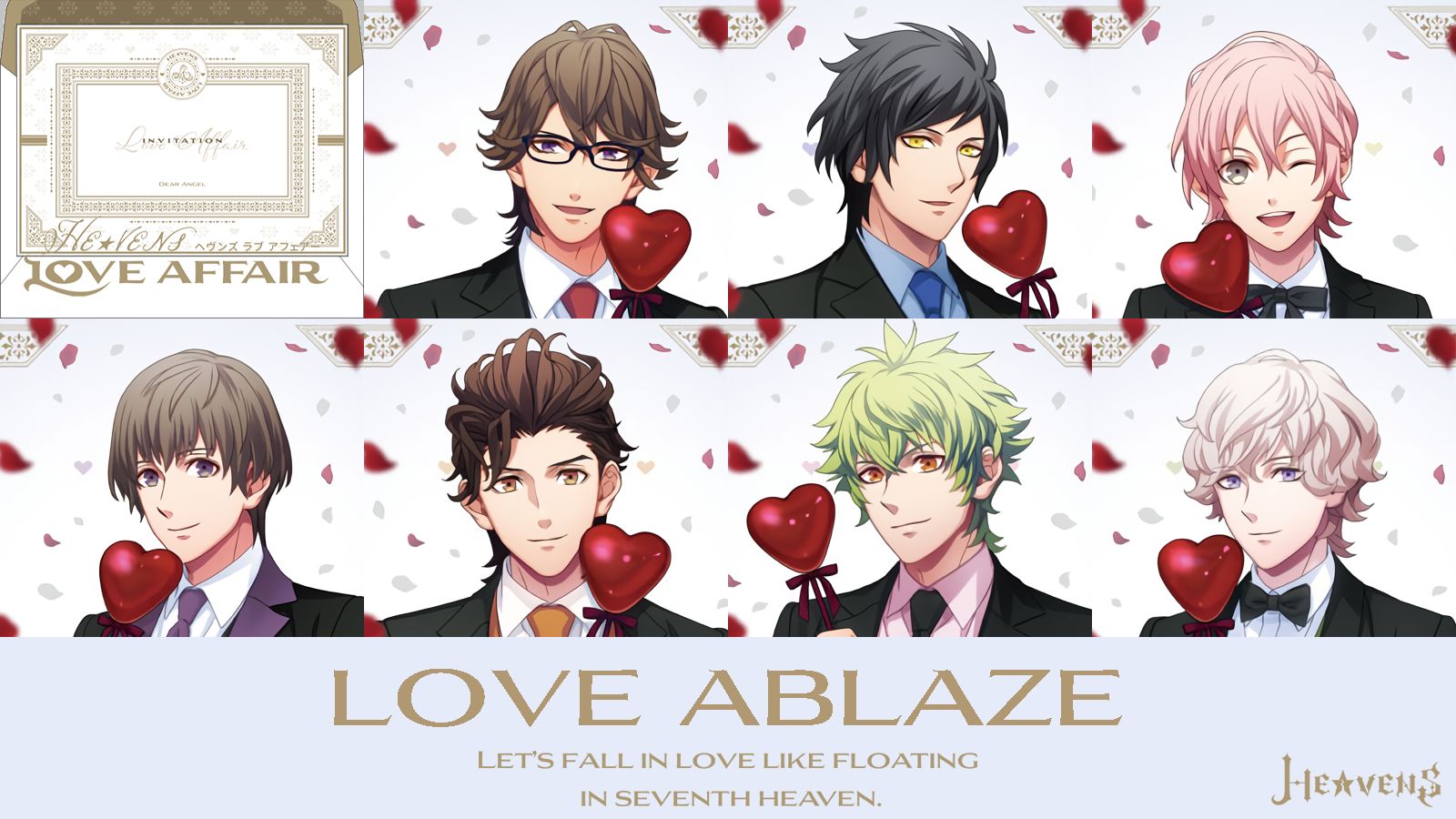 【歌之王子殿下】LOVE ABLAZE  HE★VENS 中日字幕哔哩哔哩bilibili