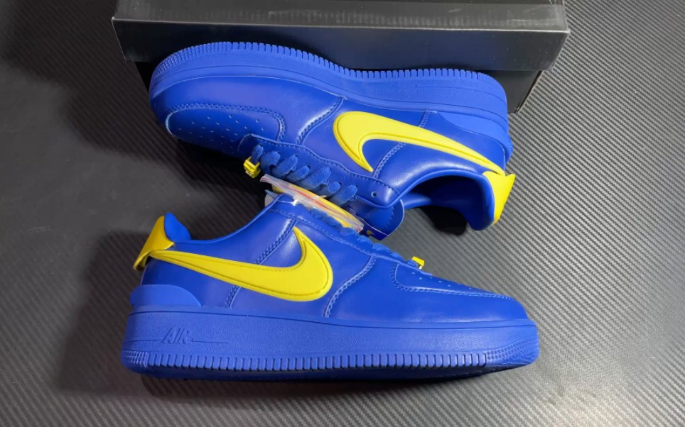 h11版本ambush x af1 大勾空军 蓝黄