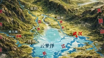 江汉平原的前身，不是一块平原，而是一片被群山包围、被江河共同塑造出来的巨型湖泽世界。