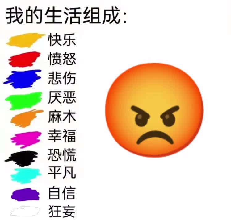 我的生活组成：