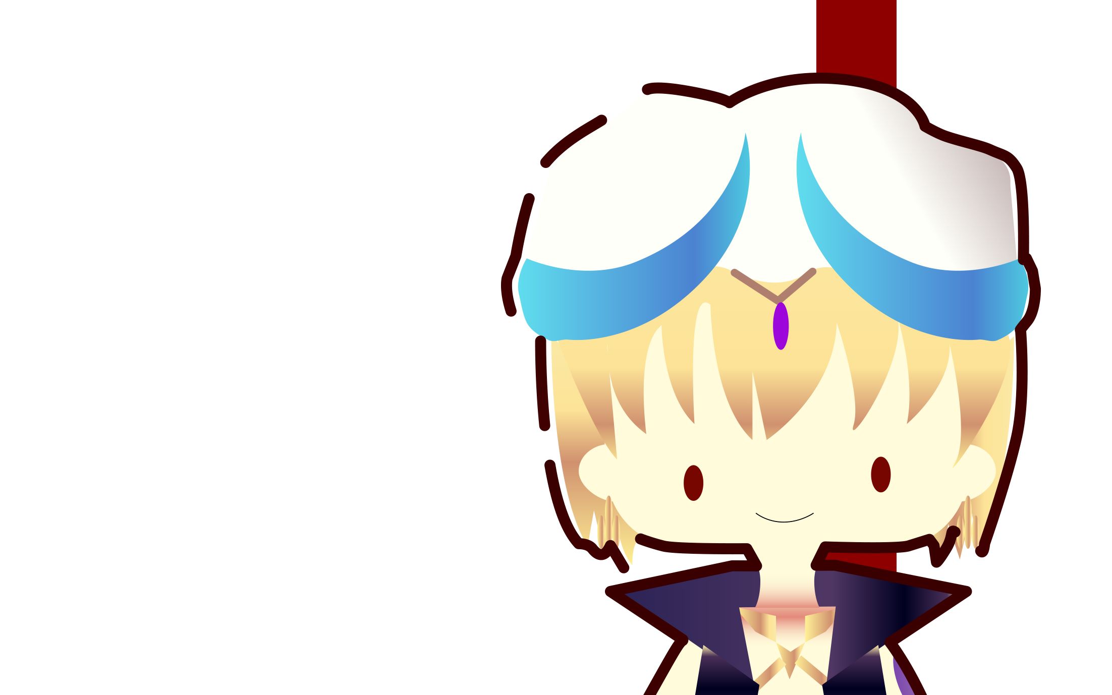 【ai 鼠绘】fate q版闪恩_哔哩哔哩_bilibili