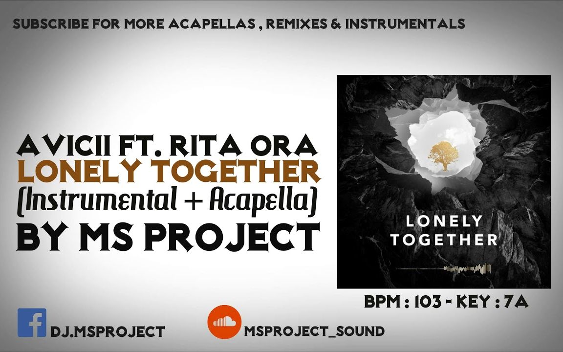 [图]Avicii - Lonely Together ft. Rita Ora (Official Instrumental )