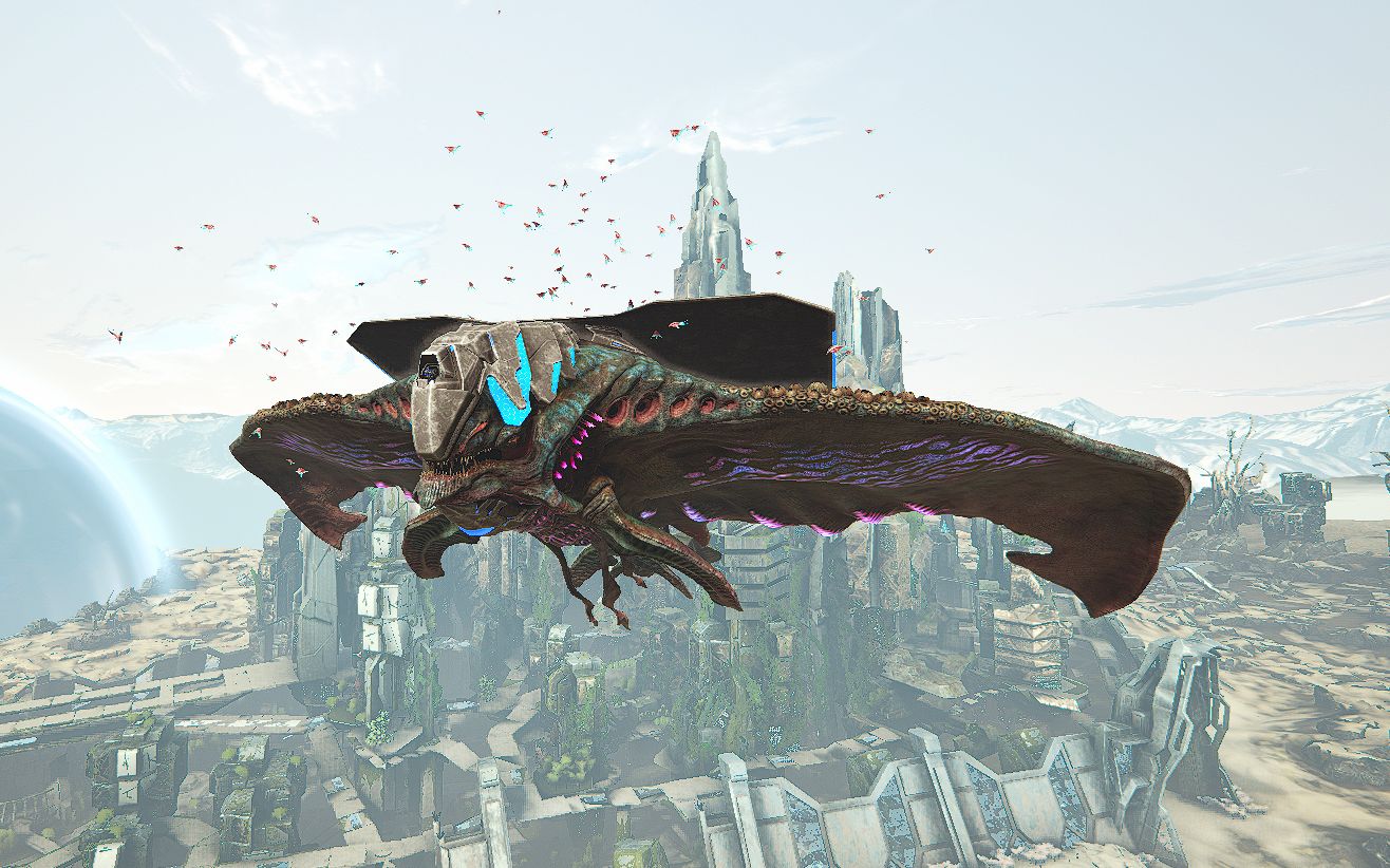 【ark】沙漠泰坦:"骂谁蝠鲼?"————猛男的灭绝生活13