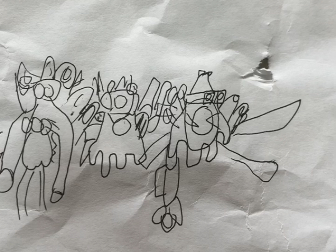 71集的三泰坦合影来了