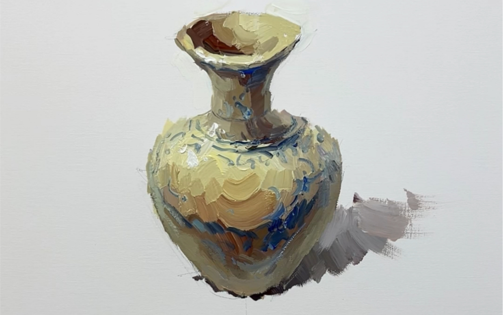 青花瓷瓶色彩干货