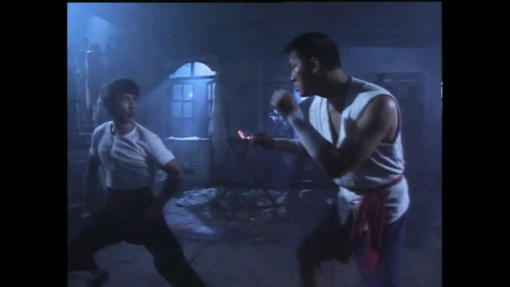 重温甄子丹主演的电视剧《精武门》片段-陈真vs暹罗拳手