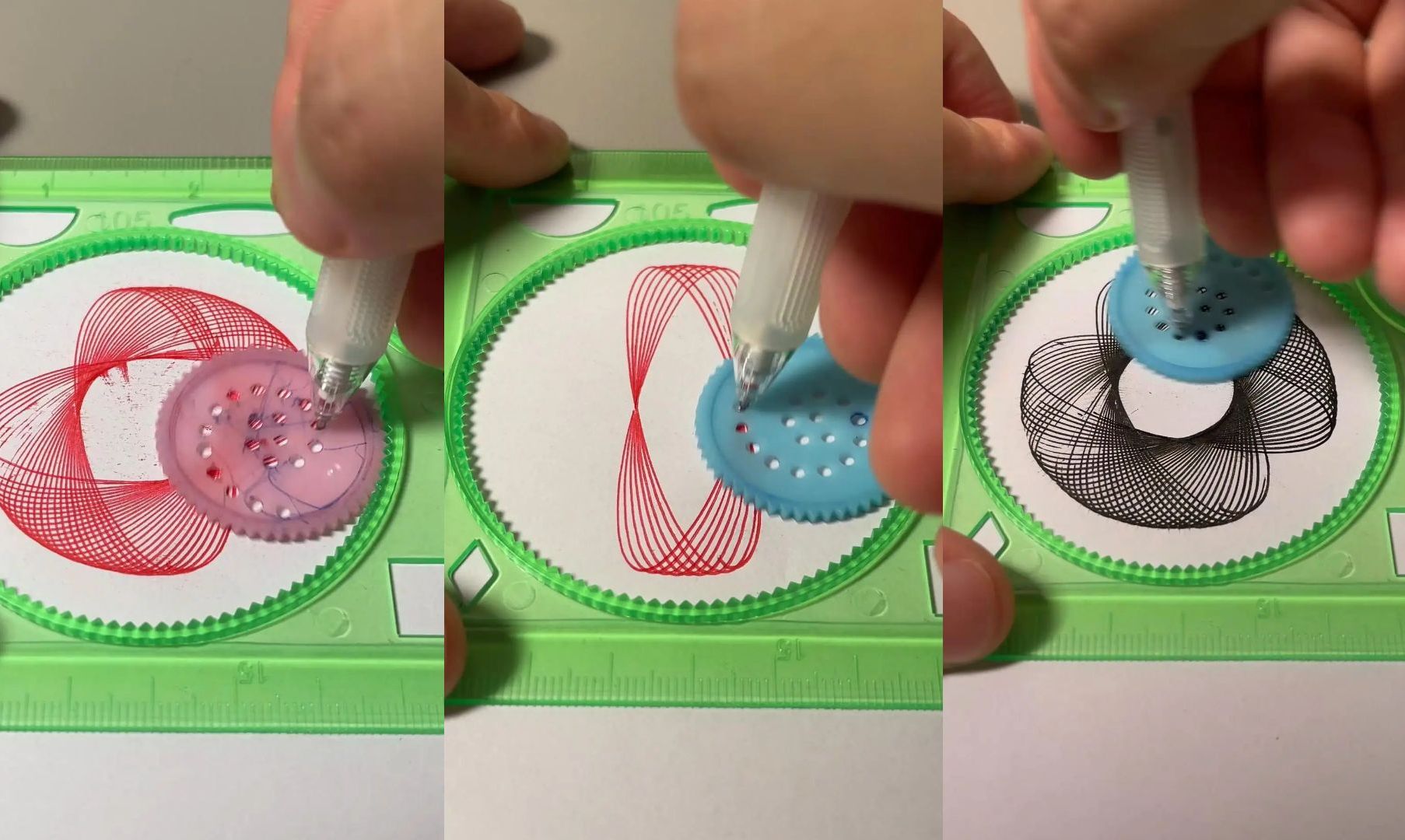 画一个圆吧#画圆 #万花尺