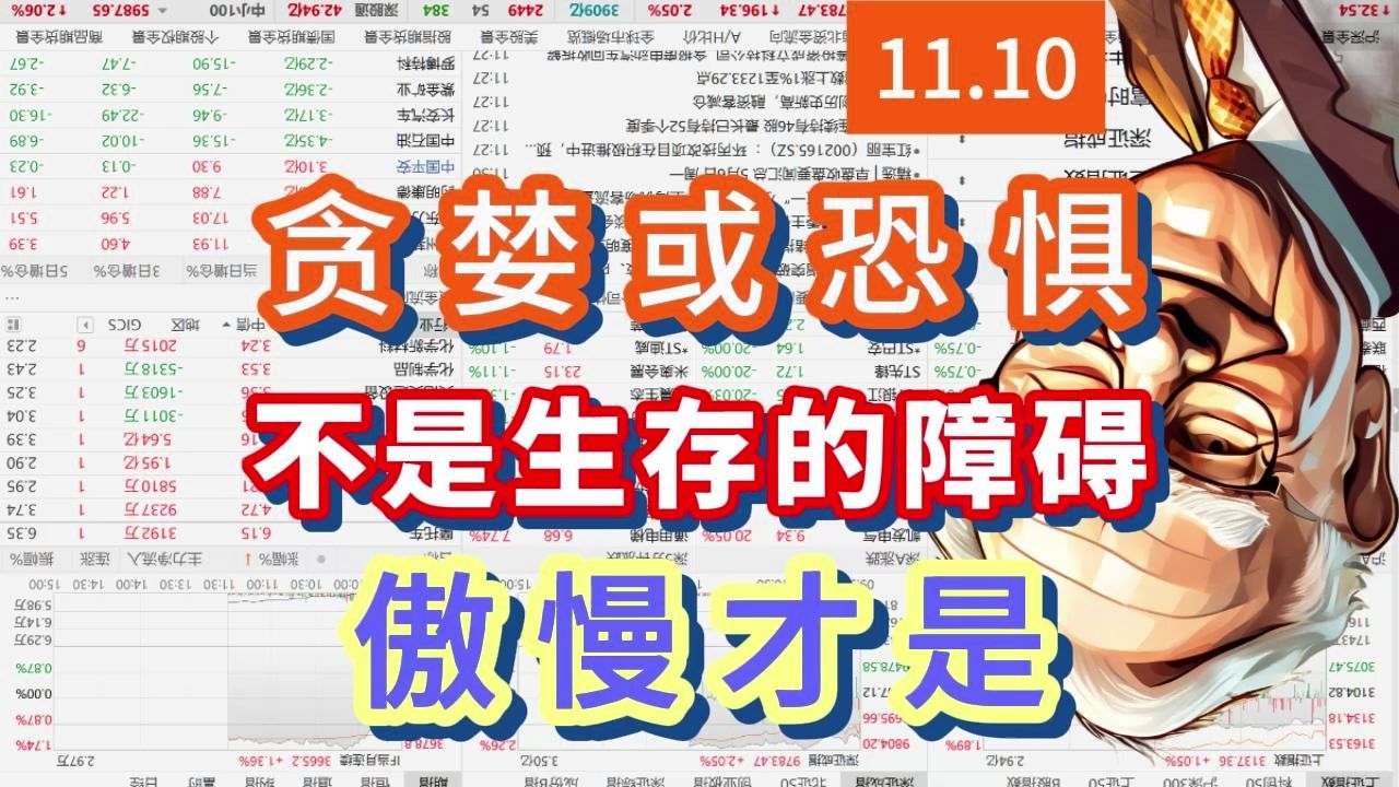 在市场中,生存高于一切!弱小和无知不是生存的障碍,傲慢才是!哔哩哔哩bilibili