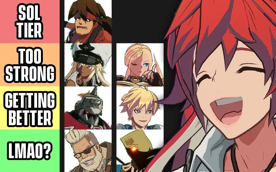 【罪恶装备strive】北美最强ky使kizziekay的角色强度榜 ver1.09版本