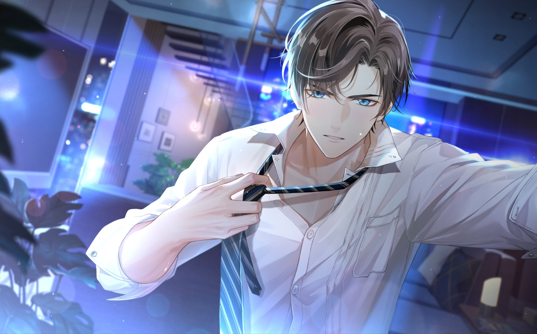 未定事件簿左然醉意入怀动态卡面全剧情视频电话出卡op