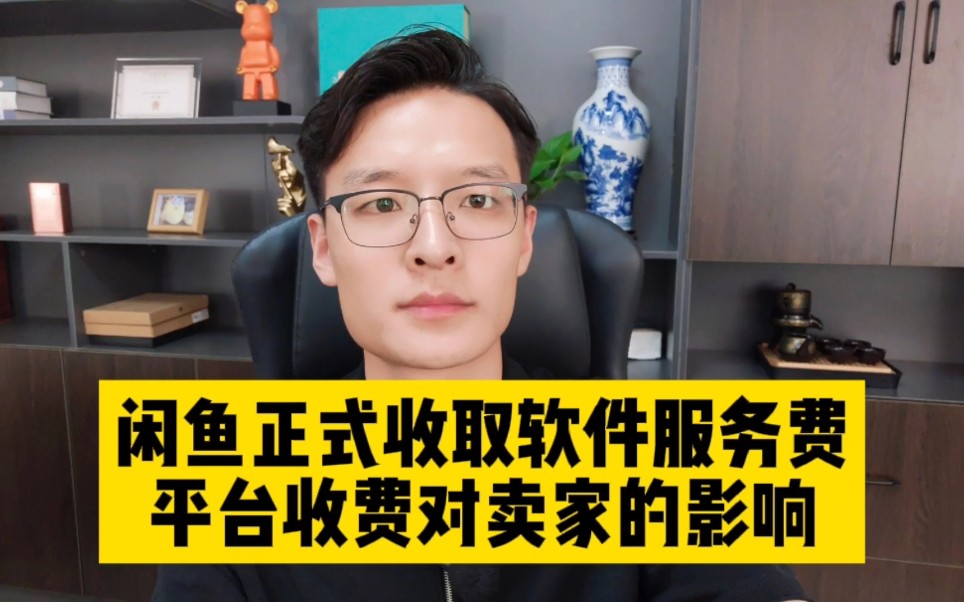 闲鱼流量已进入付费时代,平台收取软件服务费对卖家有哪些影响?哔哩哔哩bilibili