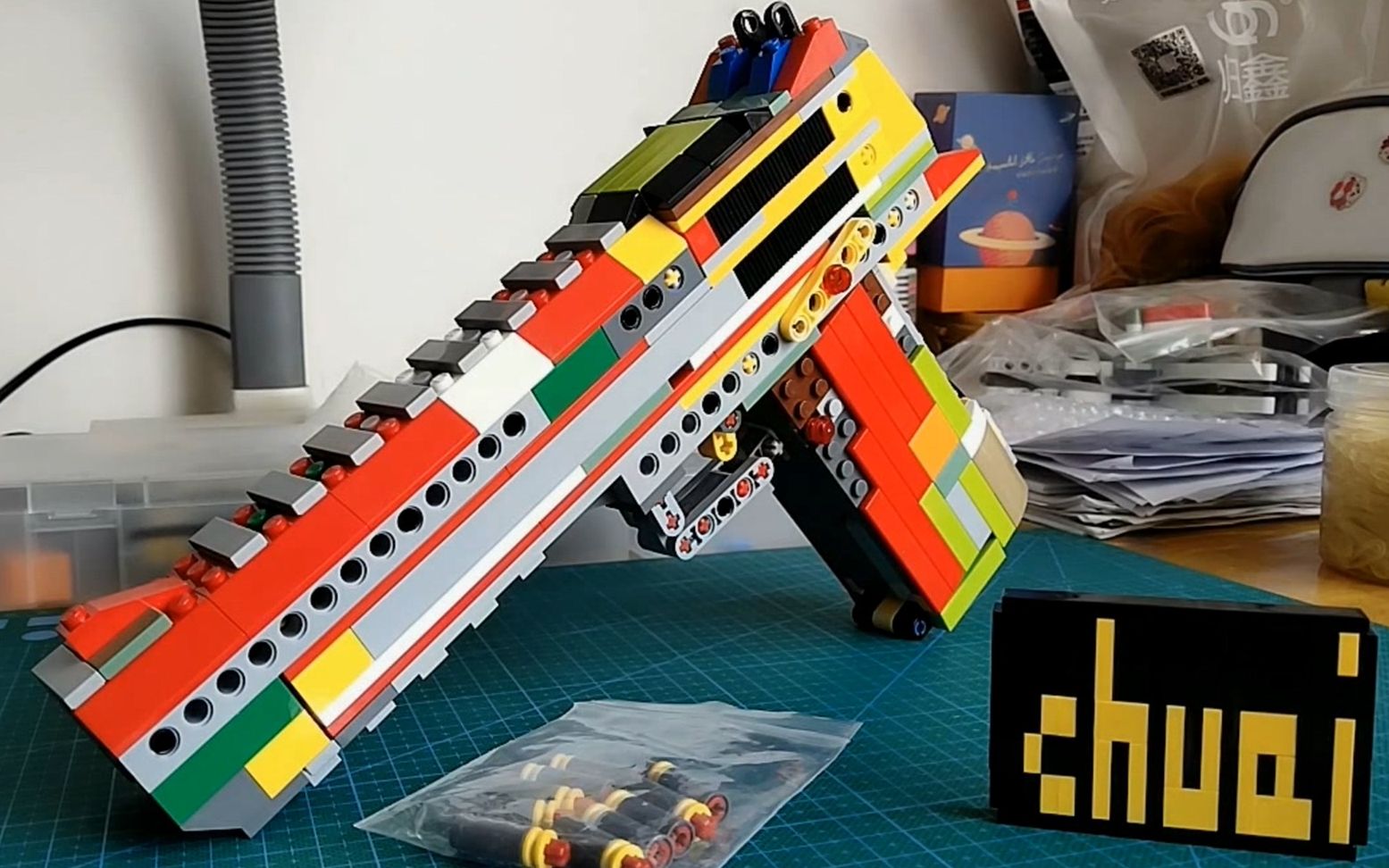 第十把【乐高沙鹰】枪扳机护圈握把弹匣方案大比拼