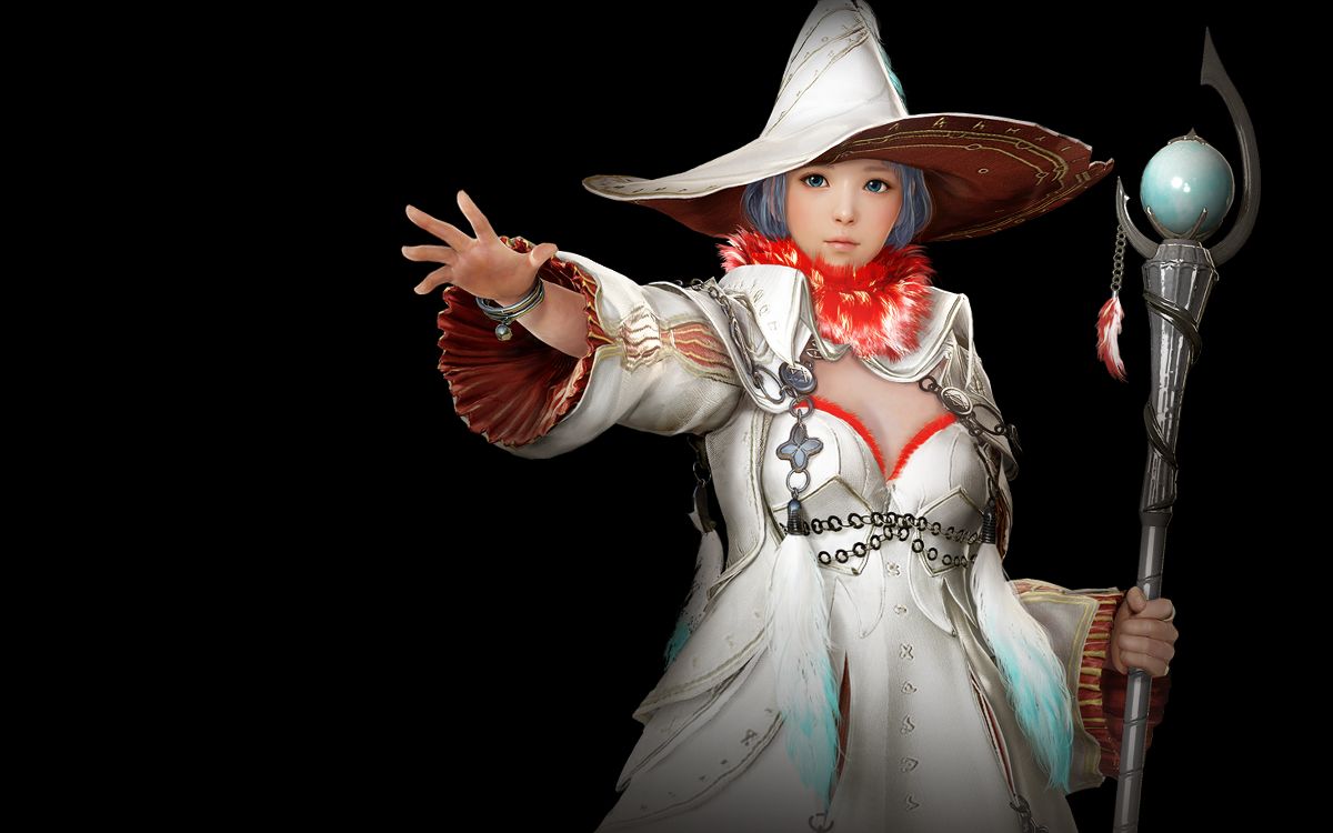 黑色沙漠 女巫(魔法系)技能动画展示参考