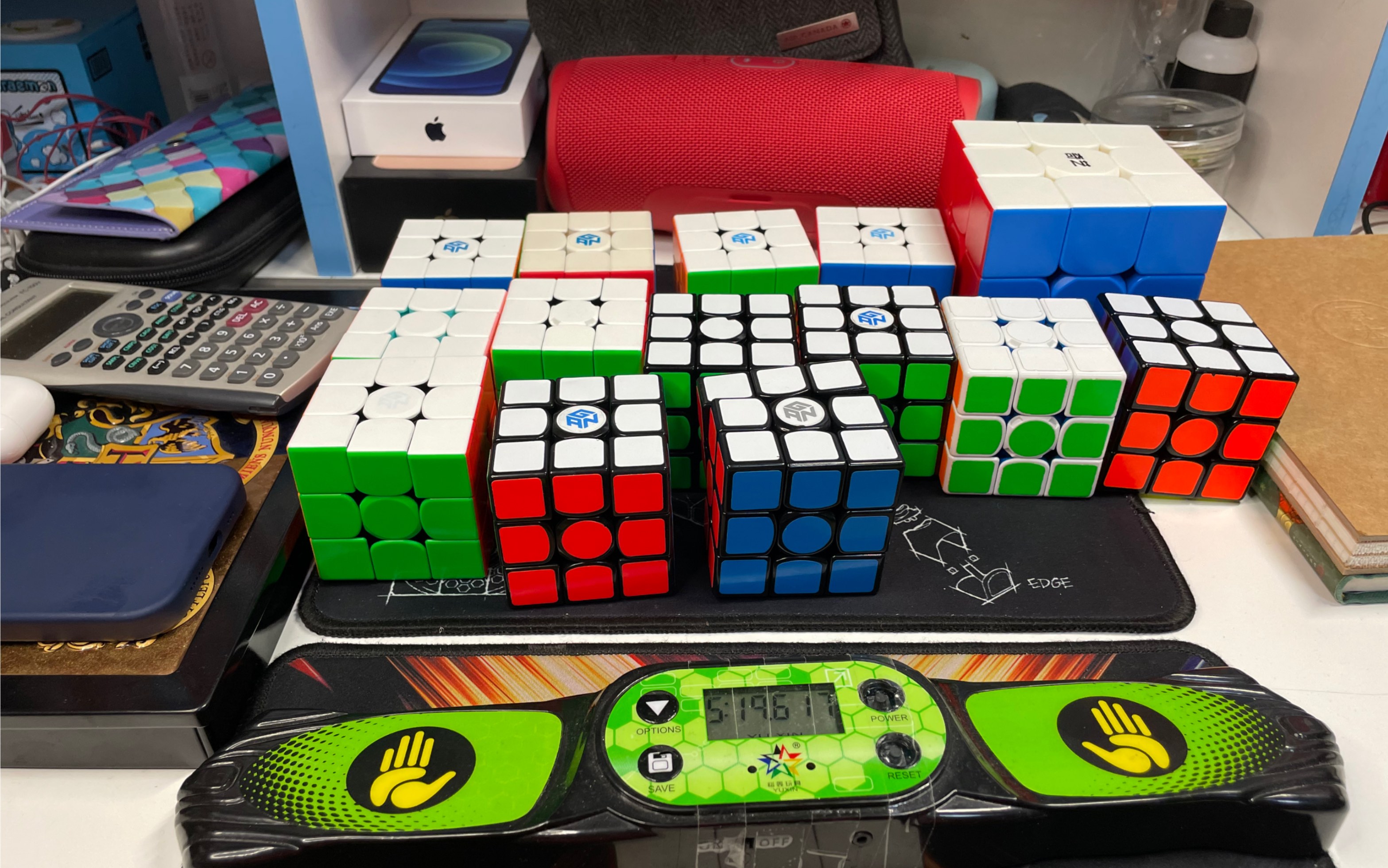 五分钟还原14个三阶魔方